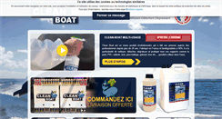 Desktop Screenshot of clean-boat.com